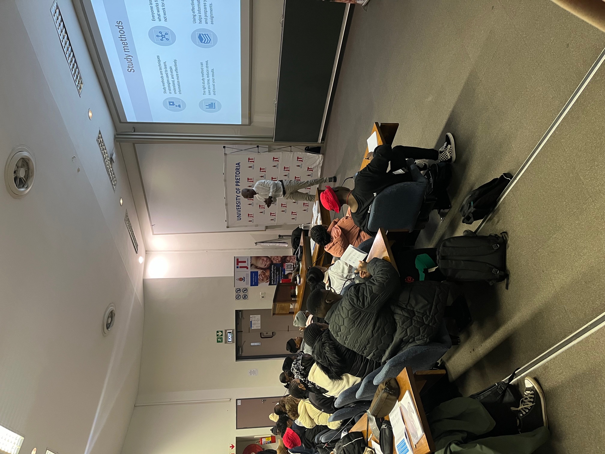 Career Guidance Program - University lecture with study methods