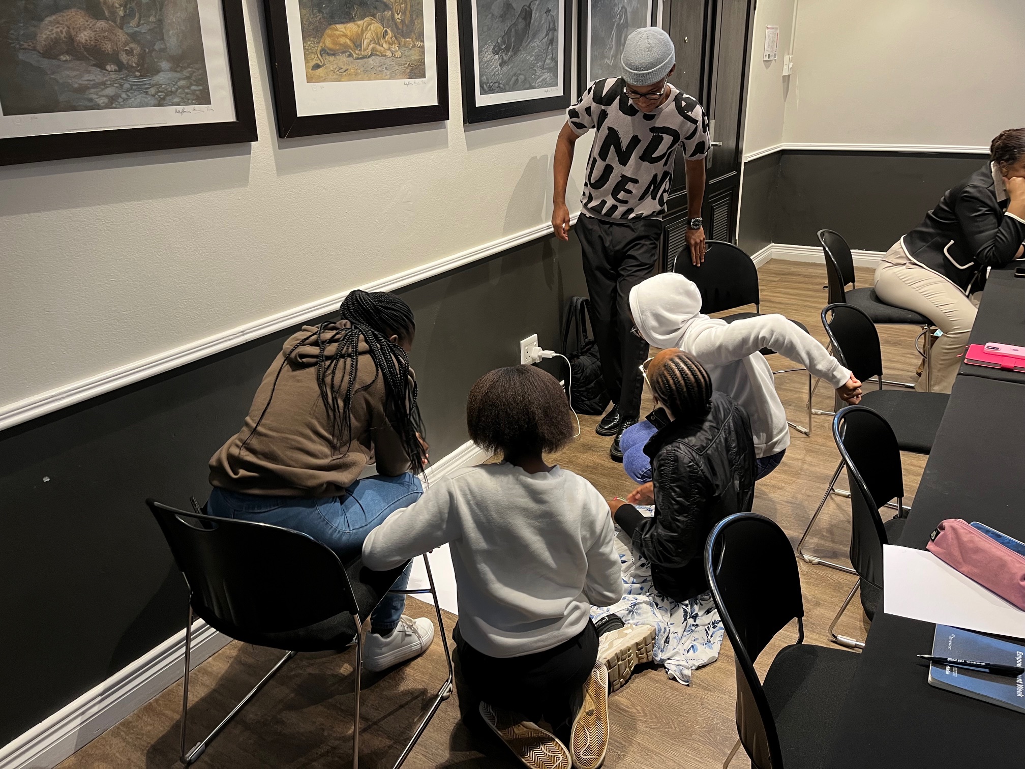 Team Building Activities - Small group collaborative session